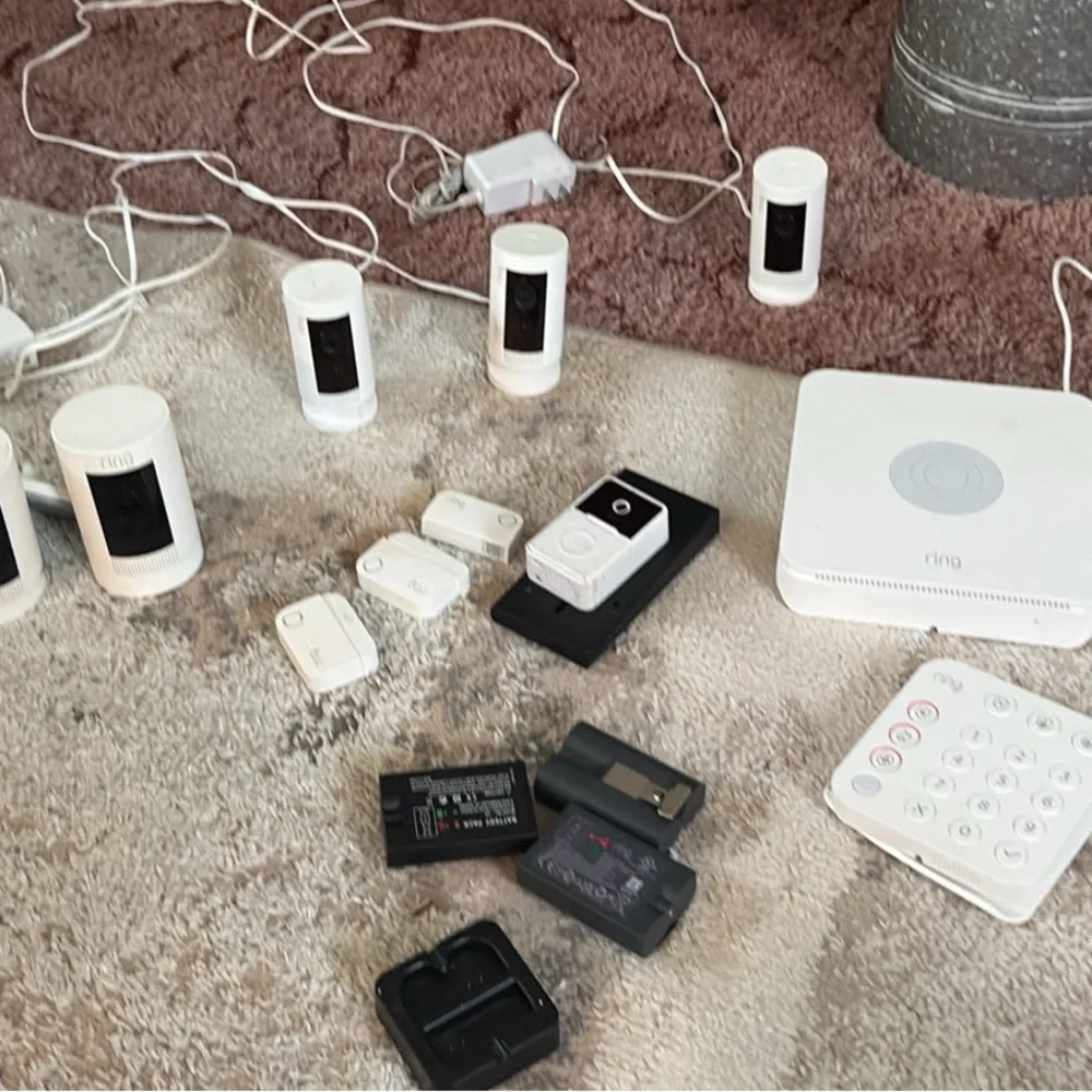 Ring Home Security Adapter Set - White and Black